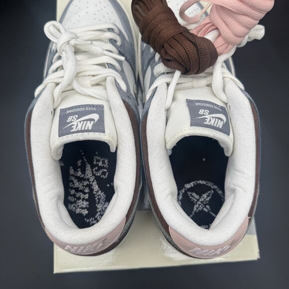 Nike SB Dunk Low YUTO HORIGOME 2023 Size 9 Wolf Grey FQ1180-001 New With Box - Picture 5 of 8